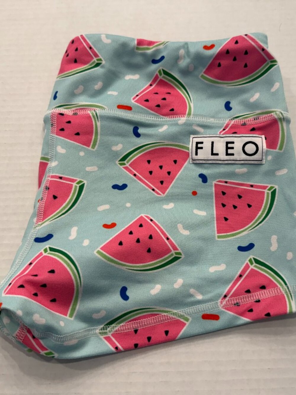 FLEO Watermelon Shorts | 2.5" Inseam | Size Large | EUC